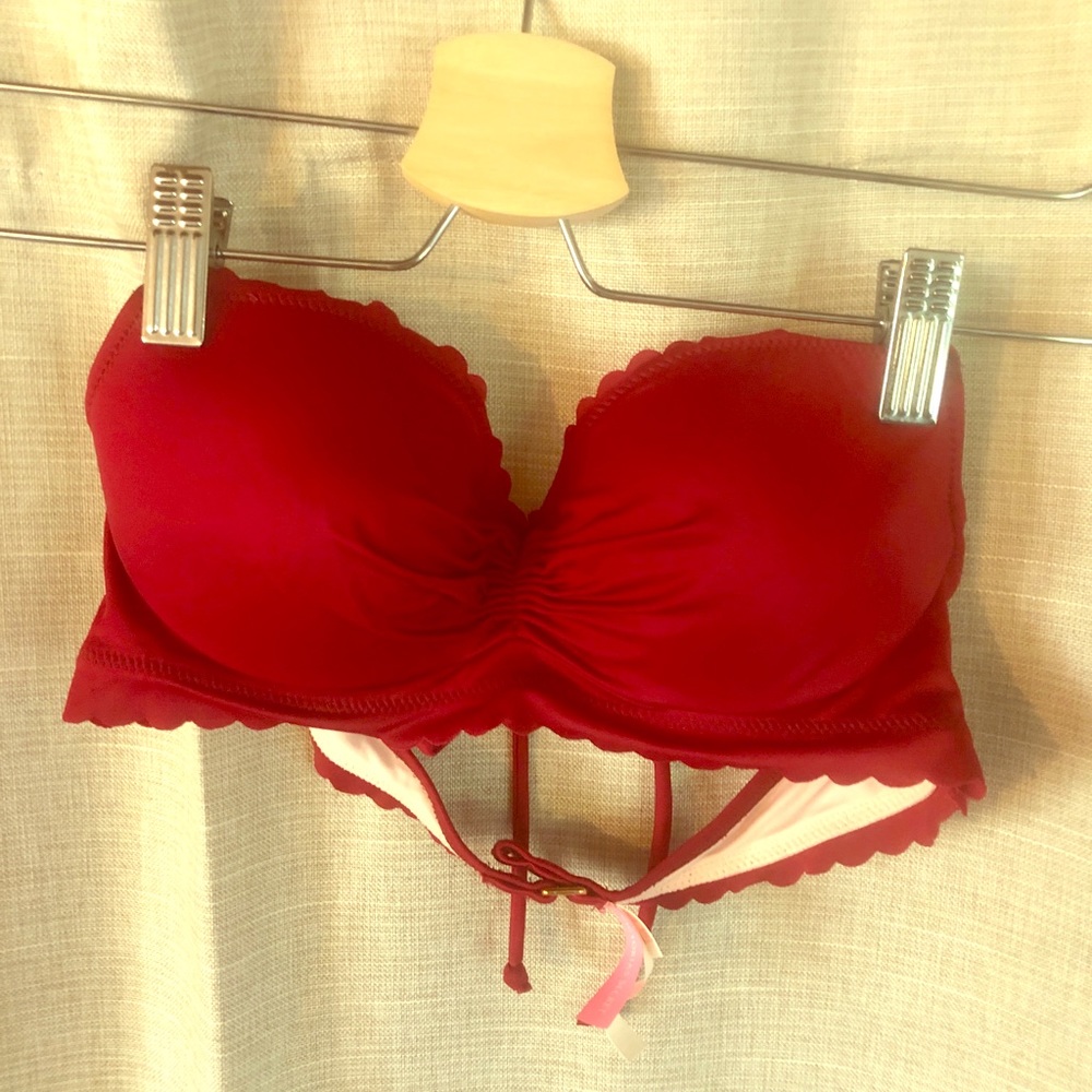 Victoria’s Secret red bikini top